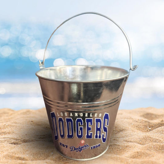 Tin Bucket - 5 Inch Dodgers