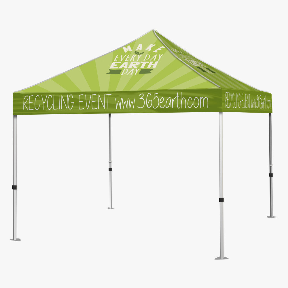 Pop-up Event Tent 10' x 10' - Custom Printed on all 4 Sides